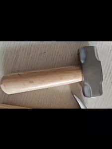 deli | Búa Mini Bằng Thép Carbon Cao Cấp Với Tay Cầm Ngắn Bằng Gỗ Nguyên Khối Đầu Hình Bát Giác/đầu Tròn Công Cụ Phần Cứng Thủ Công Nhỏ Đa Chức Năng Để Chế Biến Gỗ