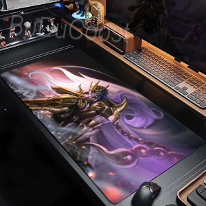 Bandai | Saint Seiya Natural Rubber Anime Mousepad Non-slip Game Mouse Durable Desktop Mousepads Keyboard Pad Deskmat Office Accessories