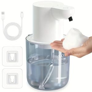 400ML Touchless Wall Mounted Desktop 4Levels Adjustable Rechargeable Intelligent Automatic Sense Bathroom Kitchen Soap Dispenser