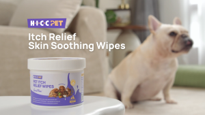 【Use together with Skin Care Spray】HICC Pet Itch Relief Wipes Soothes Hot Spots & Skin Irritations For Cat Dog 100pcs