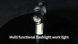 ASAFEE MJ Series Multi-Function EDC Work Light 600LM With COB Side Light Red White Signal Lamp With Magnetic tail  Pocket Clip
