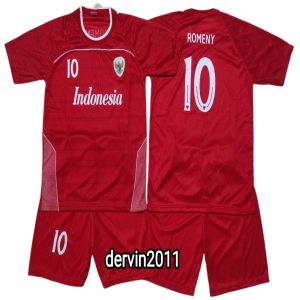 setelan baju bola untuk anak-anak indonesia/setelan baju bola anak harian