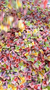 Peenoonshop  เยลลี่ Gummy Jelly เยลลี่ผลไม้ ถุงล่ะ 1 กิโล หอม อร่อย นุ่มหนึบ