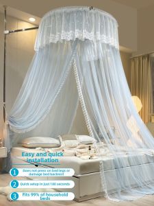 Wise | Princess Style Thickened Sturdy Pole Mosquito Net