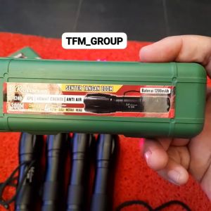 Senter Genggam Zoom 4 Mode Cahaya Rolinson RL 1240 (Cahaya Putih + RGB) - SENTER TANGAN RL-1240