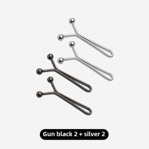 Invisible Metal Waist Cinch Pin Buckle Womens No Sew Pants Waist Trimmer Tool Cuff Roll Edge Fixing Clip Alloy Fashion Accessory