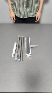 Cây chà sàn nhà tắm vệ sinh cửa kính đầu xoay 120 độ đa năng