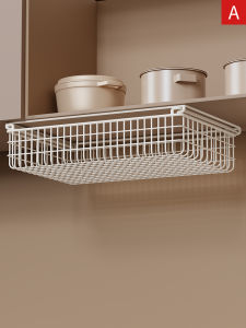 Kitchen Under-Sink Drawer-Style Transparent Storage Basket Organizer