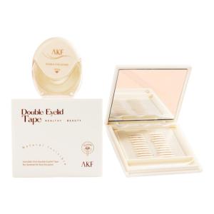 AKF Double Eyelid Tape Womens Invisible Natural Seamless Lace Beauty Eye Patch Oblique Cut Olive Swelling Eyeball Special