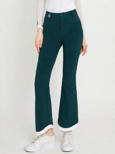 RYDER CUP EST.1927 | Summer Lightweight Vintage Stylish High-Waisted Flared Women Pants