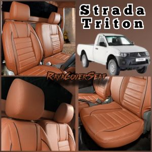 sarung jok mobil hilux single cabin dan strada triton single cabin gratis sarung stir/ lapis jok mobil terlaris / bungkus jok mobil pickup / jok mobil toyota / jok mobil mitsubishi / sarung jok mobil murah