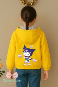 COD PROMO HARGA PRODUSEN Jaket Anak Perempuan Jaket Musim Dingin Jaket Hoodie Frozen Elsa/kuromi Jaket Anak Bomber Waterproof Jaket Hoodie Anak Laki-Laki dan Perempuan Bergambar Elsa Frozen /kuromi/my melodi Kualitas Premium