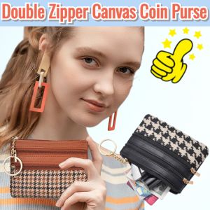 กระเป๋าสตางค์มีซิปคู่