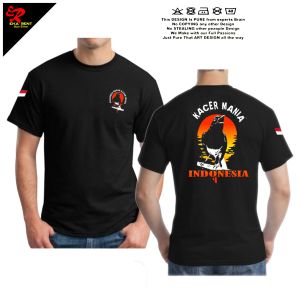 Kaos Burung Kacer Mania Lengan Pendek