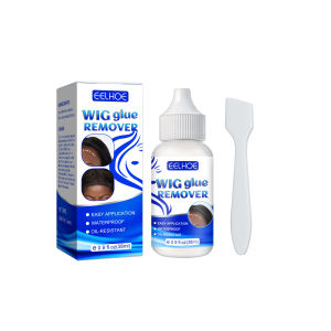 Eelhoe Wig Glue Remover Lace Wigs Adhesive Tape WaterProof Invisible Wig Bonding Glue Double-Sided Lace Front Wig Hair Extensions Elastic Headband For Wigs Hairpieces Toupee Removal Wig Glue Liquid （38ml）