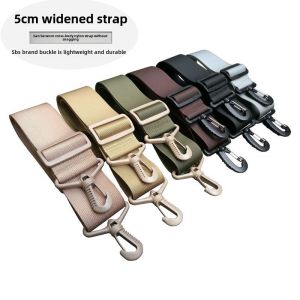 High Quality Outdoor Nylon Single Shoulder Strap 5cm Wide Diagonal Crossbody Bag Belt Removable Wider Strap for Sports