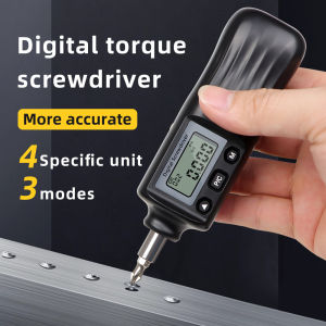 ANS-P-8แอลซีดีไขควงแรงบิดดิจิตอล1/4 "1.6-8 N .M ไขควงประแจวัดแรงบิดที่ตั้งไว้มืออาชีพชุด10ชิ้นบิต