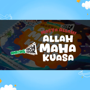 Buku Senter Hardcover untuk Anak 2+ | Amazing Torch Book | Masya Allah Allah Maha Kuasa | by Ziyadbooks