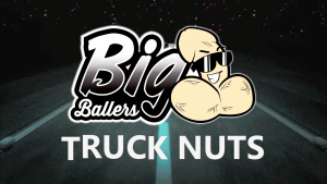 Big Ballers Truck Nuts for Rear Bumpers - Light