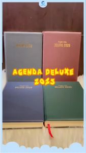 Buku Agenda Deluxe 2025 Aneka Warna Cover Leather