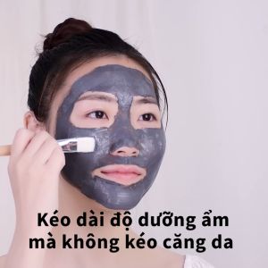 MASK FAMILY - Mặt nạ bùn dưỡng ẩm và trẻ hóa da đậu đen 145g - (lọ)