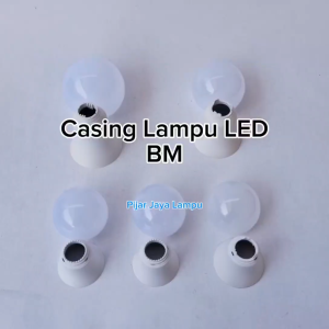 Casing Lampu LED 9 Watt D - 45MM Model Bulat A-Bulb 9W