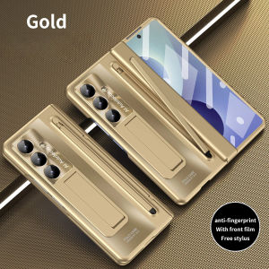 szhaiyu | Front Glass Filme Protective Case For Samsung Galaxy Z Fold 8 7 6 5 4 Ultra TriFold With Free Stylus Kickstand Pen Slot Hinge