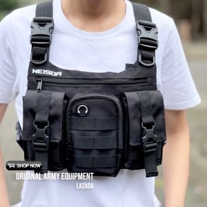 TAS DADA PRIA TERBARU / TAS DADA PRIA TACTICAL BLACK NEISDA