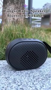Speaker Bluetooth Mini Portabel Super Bass Murah Musik Box Salon Full Bass USB TWS Radio Dengan Tali