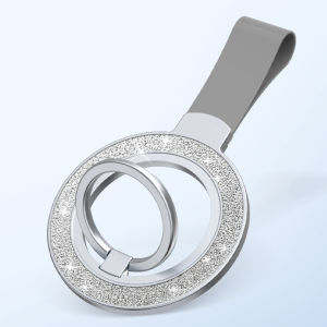 Piple | Metal Thin Magnetic Phone Holder with Ring Mount for iPhone 14/15 Pro and Huawei 60
