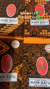 PAKET HEMAT 5 PCS KAIN JARIK PANJANG BATIK SOGAN TERMURAH KAIN KEBAT SAMPING / DAPET 5 PICIS KAIN BATIK PANJANG COKLAT