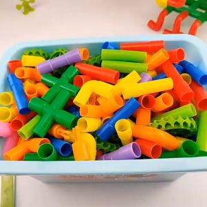 200Pcs/Set Mainan Edukasi Anak Marble Brick Race Run Marble Race Run