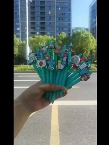 OUHOE | 6/10Pcs Funny Nurse Doctor Writing Gel Pens  Record Pen Nurses Day Gift Pen Random Styles Gifts for  Assistants
