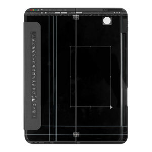 Original Designer Foldable Acrylic iPad Case Pen Holder Protective Shell for Apple Air4/5 10.9 Inch Anti-Fall Transparent Cover