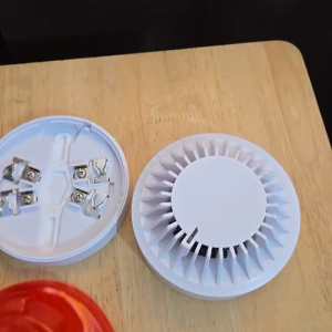 GE Edwards EDC M9102N แทน 711U ESL Photo Smoke Detector ตรวจจับควัน สโมค ดีเทคเตอร์ พร้อมฐาน EDM-M01