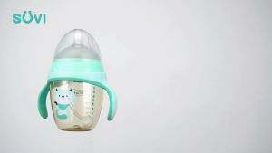 260ml Duckbill Baby Drinking Mug Baby Training Drinking Mug Double Handle Drinking Mug BPA Free