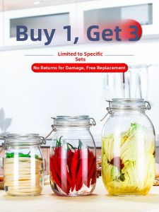 CRISTALGLASS | Sealed Transparent Fermentation Jar Large