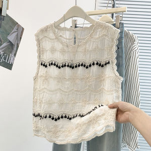 AIYITI | Áo Thun Quai Ngang Thiết Kế Boho Bằng Cotton