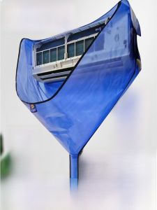 Vỏ Vệ Sinh Máy Lạnh Chuyên Nghiệp Túi Đón Nước Túi Chống Thấm Nước Túi Bảo Vệ Máy Lạnh Treo Không Cần Tháo Rời Bao Da Toàn Bộ