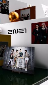 2NE1 Comeback Collection Iconic Moments in Metal Prints - High-Gloss Reflective Finish Aluminum HD