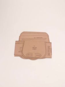 1Set Womens Single-Shoulder Bag Fashionable Storage Wallet - Kraft Paper Template DIY Leather Handmade Crafts-Sewing Template
