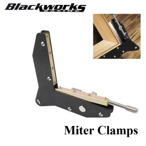Miter Clamps For Woodworking Corner Clamps Black For Making Window Casing Door Casing Picture Frames Cabinet Trim Black
