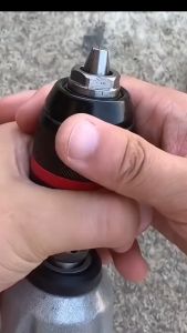 WITH LOCK พร้อมตัวล็อค หัวจับสว่านมือแบบไม่ใช้กุญแจ 1/2-20unf จับได้2 ~ 13mm 3/8-24unf จับได้0.2-10mm