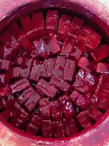 Savory Side Dish Red Tofu Cheese