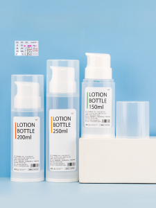 Large Capacity Vacuum Bottle for Cosmetic Sample Lotion And Shampoo Dispenser Home Use Skin Care Product Empty Bottle Press