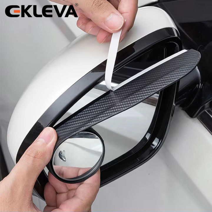 Ekleva 2 chiếc gương chiếu hậu xe kết cấu sợi carbon tất cả trong một ...