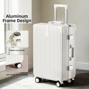 Durable & Thickened 24 inch Luggage with Password Lock