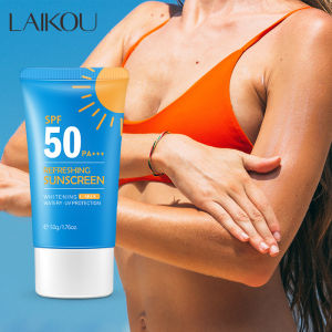 LAIKOU SPF50 PA+++ Refreshing Sunscreen 50g Whitening Watery UV Protection Light Texture