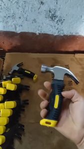 Rubber Handle Claw Hammer Non-slip Fiber Multifunctional Nail Installation Stars Hardware Tool Hammers