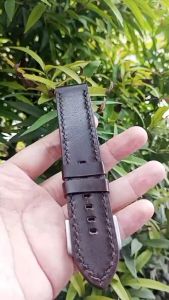 Strap Kulit Jam Tangan Pull Up Warna Coklat Garansi 1 Tahun